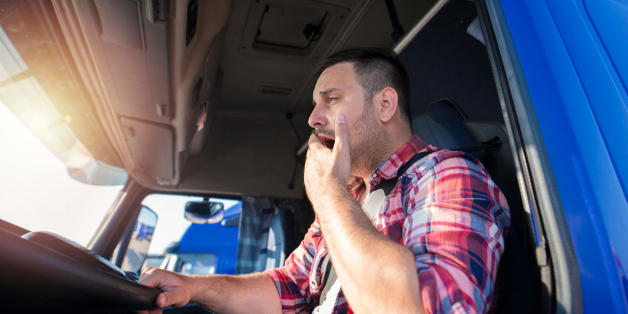 Sleep Apnea Can Lead to Drowsy Truck Drivers
