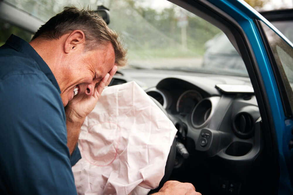 Airbag Injuries in a Car Accident